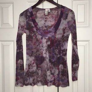 🇺🇸Daisy & Clover Meshy Stretchy Top M